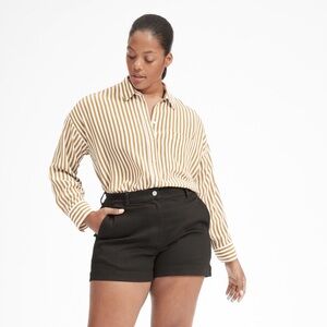COPY - Everlane clean silk oversized shirt